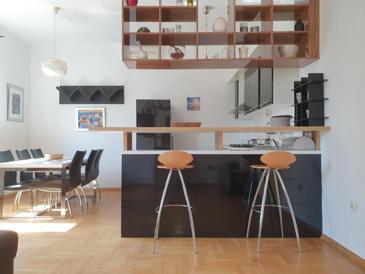 Ferienwohnung Downtown Oasis Zagreb Exterior foto